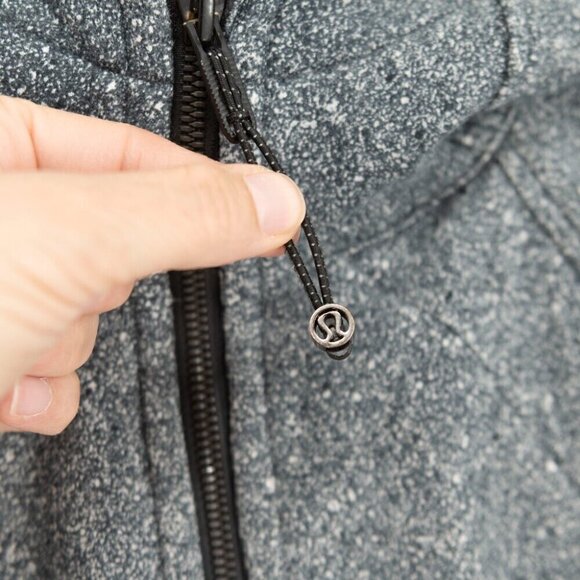 Lululemon  Scuba Hoodie *Light Cotton Fleece Luminesce Splatter White Black | 4 - Picture 3 of 11